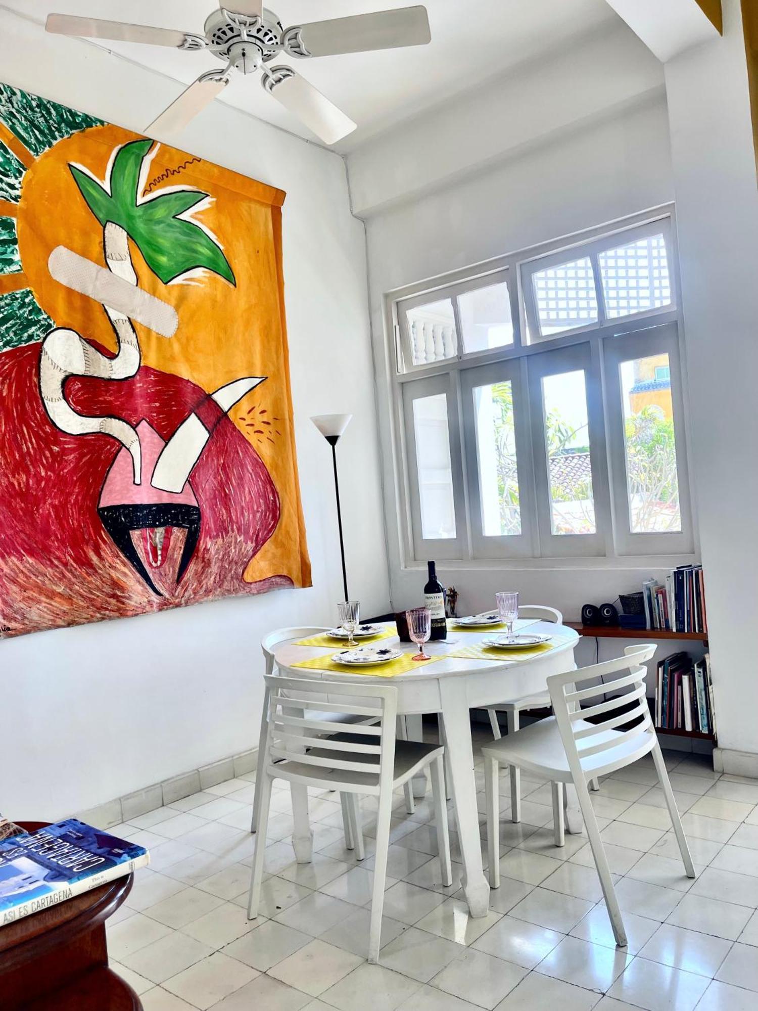 Bello Apartamento Corazon De Cartagena Colonial Exteriör bild